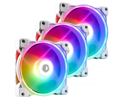 ID-COOLING ZF-12025-ARGB-TRIO-SNOW (ZF-12025-ARGB-TRIO-SNOW)