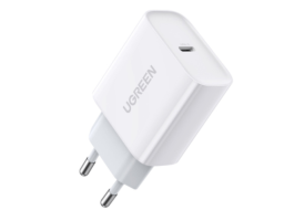 UGREEN CD137 Fast Power Adapter With PD 20W EU (60450) White