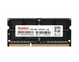 KingSpec 4Gb DDR-III 1600MHz SO-DIMM (KS1600D3N13504G)