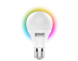 GAUSS Smart Home E27 RGB 8.5Вт 806lm Wi-Fi (1170112)