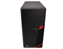 IRU Corp 312 MT Intel Celeron J4125 2000 МГц/4096 Mb/128 Gb SSD/DVD нет/Intel UHD Graphics 600/DOS (1860051) Черный