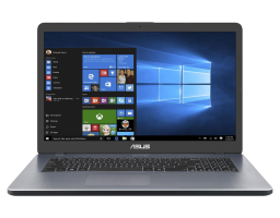 ASUS F705MA-BX181 (90NB0IF2-M04500) Intel Pentium N5030 1100MHz/17.3"/1600x900/8GB/256GB SSD/DVD нет/Intel UHD Graphics 605/Wi-Fi/Bluetooth/Без ОС Grey