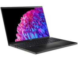 Acer Swift Edge 16 SFE16-44-R2RD AMD Ryzen 7 8840U 3300MHz/16"/3200x2000/16GB/1024GB SSD/AMD Radeon 780M/Wi-Fi/Bluetooth/Windows 11 Home (NX.KTDCD.002) Black
