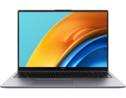 HUAWEI MateBook D 16 RLEF-X Intel Core i5 12450H 2000MHz/16"/1920х1200/16GB/512GB SSD/DVD нет/Intel Iris Xe Graphics/Wi-Fi/Bluetooth/Windows 11 Home (53013EUS) Grey