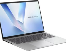 Asus VivoBook 16 X1607CA-MB271 (90NB15A2-M00KY0) Intel Core Ultra 5 225H 1700MHz/16"/1920x1200/16GB/512GB SSD/Intel Graphics/Wi-Fi/Bluetooth/Без ОС Silver