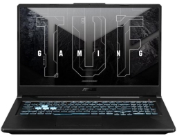 ASUS TUF Gaming A17 FX706HM-HX146X (90NR0744-M004E0) Intel Core i5 11400H 2700MHz/17.3"/1920x1080/16GB/512GB SSD/NVIDIA GeForce RTX 3060 6GB/Windows 11 Pro Black