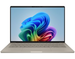 ASUS Zenbook A14 UX3407QA-QD197W Snapdragon X X1 26 100 2970MHz/14"/1920x1200/16GB/512GB SSD/Qualcomm Adreno/Wi-Fi/Bluetooth/Windows 11 Home (90NB1501-M00850) Beige