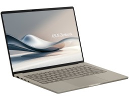 ASUS Zenbook A14 UX3407QA-QD197W Snapdragon X X1 26 100 2970MHz/14"/1920x1200/16GB/512GB SSD/Qualcomm Adreno/Wi-Fi/Bluetooth/Windows 11 Home (90NB1501-M00850) Beige