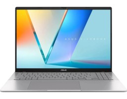 ASUS VivoBook S16 OLED S3607AA-SH016W Intel Core Ultra 7 355 1700MHz/16"/1920x1200/32GB/1024GB SSD/Intel Graphics/Wi-Fi/Bluetooth/Windows 11 Home (90NB1731-M007Z0) Silver