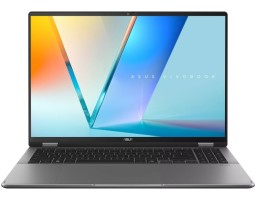 ASUS Vivobook 16 Flip TP3607AA-SI094W (90NB17B1-M00670) Intel Core Ultra 7 355 1700MHz/16"/1920х1200/16GB/512GB SSD/Intel Graphics/Wi-Fi/Bluetooth/Windows 11 Home Grey