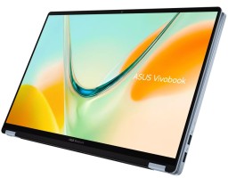 ASUS Vivobook S16 Flip TP5608QA-U4058W (90NB19R1-M003H0) Qualcomm Snapdragon X X1-26-100 3000MHz/16"/1920x1200/16GB/512GB SSD/Qualcomm Adreno GPU/Wi-Fi/Bluetooth/Windows 11 Home Blue