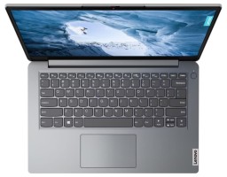 Lenovo IdeaPad 1 14IGL7 Intel Celeron N4020 1100MHz/14"/1366x768/4GB/128GB eMMC/Intel UHD Graphics 600/Wi-Fi/Bluetooth/Windows 11 Home (82V60065US) Grey