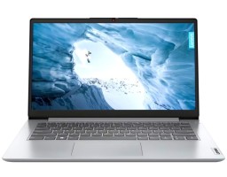 Lenovo IdeaPad 1 14IGL7 Intel Celeron N4020 1100MHz/14"/1366x768/4GB/128GB eMMC/Intel UHD Graphics 600/Wi-Fi/Bluetooth/Windows 11 Home (82V60065US) Grey