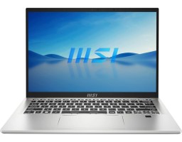 MSI Prestige 14 Evo B13M-635US Intel Core i5 13500H 2600MHz/14"/1920x1200/32GB/1024GB SSD/Intel Iris Xe Graphics/Wi-Fi/Bluetooth/Windows 11 Pro (9S7-14F122-635) Silver