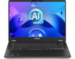 MSI Prestige 14 AI Evo C1MG-060XBY Intel Core Ultra 5 125H 3600MHz/14"/2880x1800/16GB/1024GB SSD/Intel Arc Graphics/Wi-Fi/Bluetooth/DOS (9S7-14N111-060) Gray