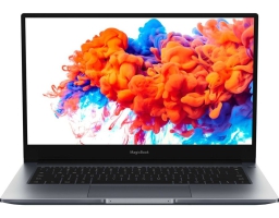 Honor MagicBook 14 AMD Ryzen 5 5500U 2100MHz/14"/1920x1080/8GB/256GB SSD/DVD нет/AMD Radeon Vega 7/Windows 11 Home (5301AAQU) Grey