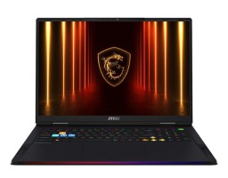 MSI Raider 18 HX AI A2XWIG-204RU Intel Core Ultra 9 285HX 2800MHz/18"/3840x2400/64GB/2048GB SSD/NVIDIA GeForce RTX 5080 16GB/Wi-Fi/Bluetooth/Windows 11 Home (9S7-182462-204) Black
