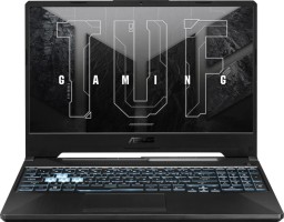 ASUS TUF Gaming A15 FA506NC-HN178 AMD Ryzen 5 7535HS 3300MHz/15.6"/1920x1080/16GB/512GB SSD/NVIDIA GeForce RTX 3050 4GB/Wi-Fi/Bluetooth/DOS (90NR0JF7-M00EF0) Black