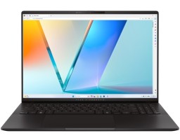 ASUS Vivobook S M5606WA-MX088 AMD Ryzen AI 9 365 2000MHz/16"/3200x2000/24GB/1024GB SSD/AMD Radeon 880M/Wi-Fi/Bluetooth/Без ОС (90NB14B2-M007K0) Black