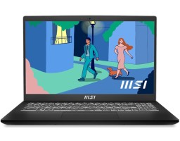 MSI Modern 15 B12M-215XRU Intel Core i3 1215U 1200MHz/15.6"/1920x1080/8GB/256GB SSD/DVD нет/Intel Iris Xe Graphics/Wi-Fi/Bluetooth/Без ОС (9S7-15H112-215) Black