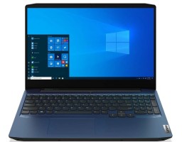 Lenovo IdeaPad Gaming 3 15IMH05 (81Y40097RK) Intel Core i7 10750H 2600MHz/15.6"/1920x1080/8GB/512GB SSD/DVD нет/NVIDIA GeForce GTX 1650 Ti 4GB/Wi-Fi/Bluetooth/DOS Blue