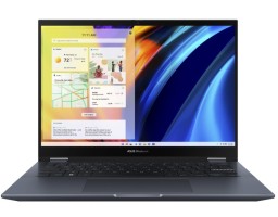 Asus Vivobook S 14 Flip OLED TN3402QA-LZ147W (90NB0WT1-M00800) AMD Ryzen 5 5600H 3300 MHz/14"/2560x1600/8GB/512GB SSD/AMD Radeon Vega 7/Windows 11 Home Blue