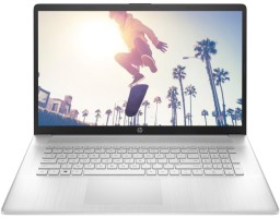 HP 17-cp0099ur (4E2H2EA) AMD Ryzen 3 3250U 2600MHz/17.3"/1600x900/8GB/512GB SSD/AMD Radeon Graphics/Windows 10 Home (Silver)