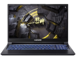 HASEE Z8D6 FHD Intel Core i7 12650H 2300MHz/15.6"/1920x1080/16GB/512GB SSD/NVIDIA GeForce RTX 4060 8GB/Wi-Fi/Bluetooth/Без ОС (Z8D6 FHD) Black