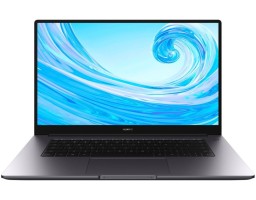 HUAWEI MateBook D 15 (Boh-WAQ9R) AMD Ryzen 5 3500U 2100MHz/15.6"/1920x1080/8GB/256GB SSD/DVD нет/AMD Radeon Vega 8/Wi-Fi/Bluetooth/Windows 10 Home (53010TSY) Grey