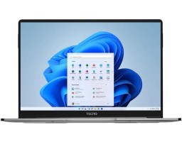 Tecno MegaBook T1 Intel Core i5 1155G7 2500MHz/14.1"/1920х1080/16GB/512GB SSD/Intel Iris Xe Graphics/Wi-Fi/Bluetooth/Windows 11 Home (71003300133) Grey