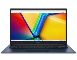 ASUS VivoBook X1404VA-EB416W Intel Core i5 1335U 1300MHz/14"/1920x1080/8GB/512GB SSD/Intel Iris Xe Graphics/Wi-Fi/Bluetooth/Windows 11 Home (90NB10I1-M00D70) Blue