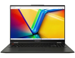 ASUS Vivobook S 16 Flip OLED TP3604VA-MY043W (90NB1051-M003X0) Intel Core i5 13500H 2600MHz/16"/3200x2000/16GB/512GB SSD/Intel Iris Xe Graphics/Wi-Fi/Bluetooth/Windows 11 Home Black