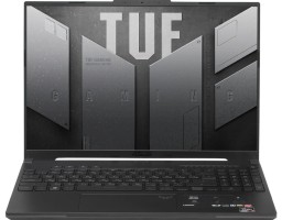 ASUS TUF Gaming A16 FA617NS-N3003 (90NR0EP2-M00040) AMD Ryzen 7 7735HS 3200MHz/16"/1920x1200/16GB/1024GB SSD/AMD Radeon RX 7600S 8GB/Wi-Fi/Bluetooth/DOS Black