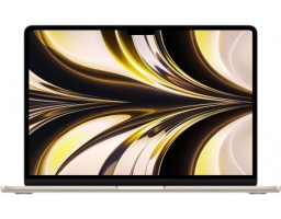 Apple MacBook Air 13 M2 8 core/13.6"/2560х1664/8GB/512GB SSD/Apple M2 10 core GPU/Wi-Fi/Bluetooth/macOS (MLY23RU/A) Starlight