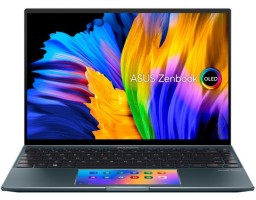 ASUS Zenbook 14X OLED UX5400EG-KN185T (90NB0T83-M001L0) Intel Core i7 1165G7 2800 MHz/14"/2880х1800/16GB/512GB SSD/32GB Optane/DVD нет/NVIDIA GeForce MX450 2GB/Wi-Fi/Bluetooth/Windows 10 Home Grey