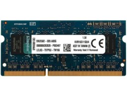 Kingston ValueRAM 4GB 1шт. (KVR16S11S8/4WP)