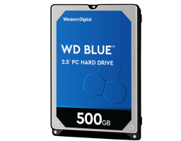 WD SATA3 500Gb 2.5" 5400 RPM 16Mb RCT (WD5000LPCX-FR)