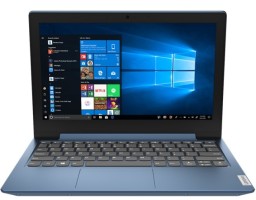 Lenovo IdeaPad 1 11ADA05 AMD Athlon 3020e 1200MHz/11.6"/1366x768/4GB/128GB SSD/DVD нет/AMD Radeon Graphics/Wi-Fi/Bluetooth/Без ОС (82GV003URK) Blue