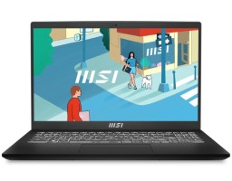 MSI Modern 15 H B13M-095XRU Intel Core i5 13420H 2100MHz/15.6"/1920x1080/8GB/512GB SSD/Intel UHD Graphics/Wi-Fi/Bluetooth/DOS (9S7-15H411-095) Black