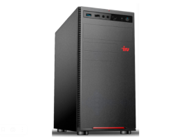 IRU Home 310H5SE Intel Core i3 10105 3.7 GHz/8192 Mb/1000 Gb HDD/DVD нет/Intel UHD Graphics 630/DOS (1628053) Черный