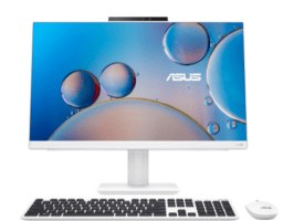 Asus A5402WVAK-WA0330 Intel Core i7 1360P 2200 МГц/16384 Mb/512 Gb SSD/23.8" Full HD 1920x1080/DVD-нет/Intel Iris Xe Graphics/Без ОС (90PT03J1-M00L30) Белый