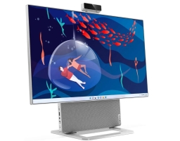Lenovo Yoga AIO 7 27APH8 AMD Ryzen 7 8845HS 3800 МГц/16384 Mb/1024 Gb SSD/27" Full HD 2560x1440/DVD-нет/AMD Radeon 780M/Windows 11 Home (F0HK003ERK) Cloud Gray