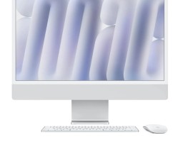 Apple iMac A3137 4.5K Apple M4 Series M4 2890 МГц/16384 Mb/256 Gb SSD/24" /4480х2520/DVD нет/Apple M4 10-core GPU/MacOS (MWUU3ZP/A) Silver