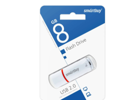 SmartBuy Crown 8Gb (SB8GBCRW-W) White