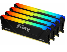 Kingston Fury Beast Black RGB 32Gb DDR4 3200MHz (4x8Gb KIT) (KF432C16BB2AK4/32)