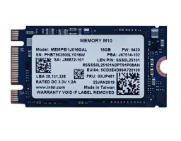 Intel Optane M10 16GB M.2 42mm PCIe (MEMPEI1J016GAL)