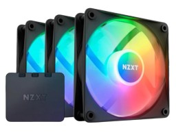 NZXT F120 RGB Core Black (3 шт.) (RF-C12TF-B1)
