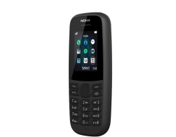 Nokia 105 SS (2019) (16KIGB01A13) BLACK