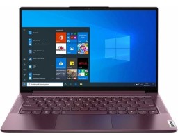 Lenovo Yoga Slim 7 14IIL05 Intel Core i7 1065G7 1300MHz/14"/1920x1080/16GB/512GB SSD/DVD нет/Intel Iris Plus Graphics/Wi-Fi/Bluetooth/Windows 10 Home (82A100HCRU) Orchid