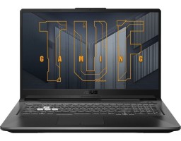 ASUS TUF Gaming F17 FX706HF-HX035 (90NR0HC4-M00310) Intel Core i5 11400H 2700MHz/17.3"/1920x1080/16GB/512GB SSD/NVIDIA GeForce RTX 2050 4GB/Wi-Fi/Bluetooth/DOS Black